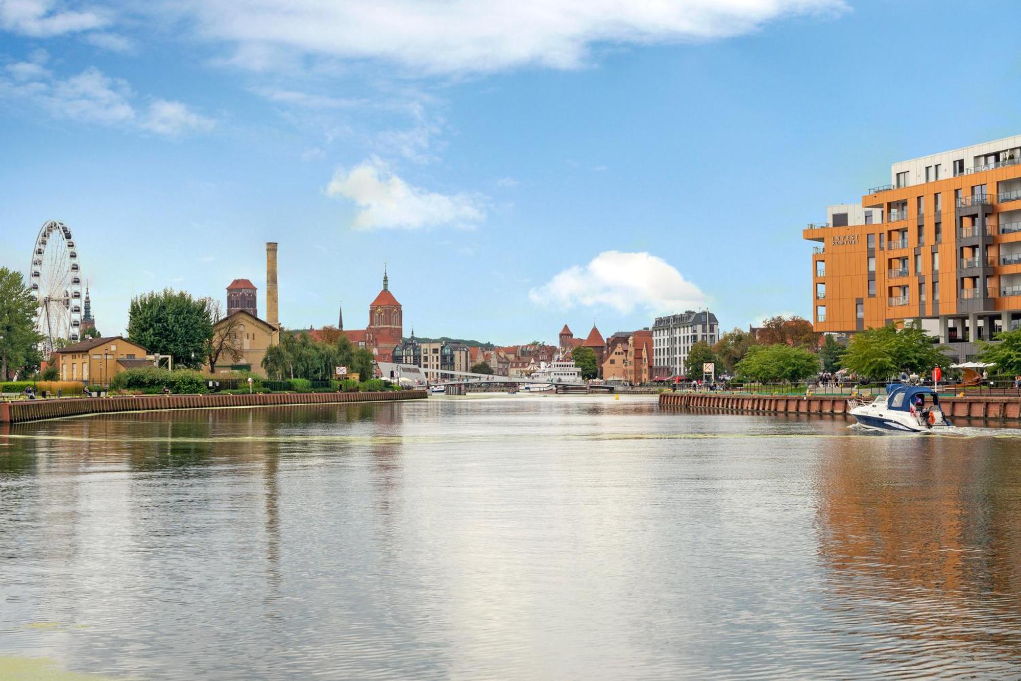 Riverside Nadmotlawie - Sauna, Gym & Kids Play By Lion Apartments Danzig Exterior foto